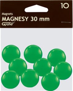 Bild von Magnesy 30 mm zielone 10 sztuk