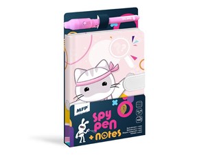 Bild von Notes fioletowy 100K linia Spy + długopis UV