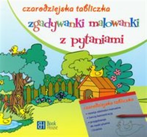 Obrazek Zgadywanki malowanki z pytaniami Czarodziejska tabliczka