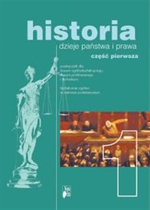 Obrazek Historia 1 Podręcznik Dzieje państwa i prawa Część 1 Zakres podstawowy Liceum