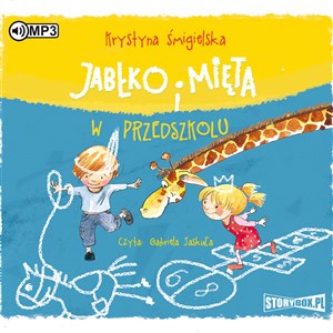 Obrazek [Audiobook] CD MP3 Jabłko i Mięta w przedszkolu