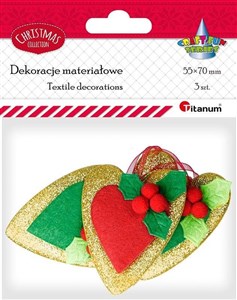 Obrazek Filcowe serca 3szt