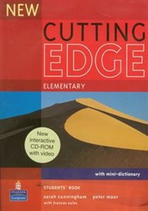 Obrazek Cutting Edge New Elementary Student's Book + CD with mini-dictionary