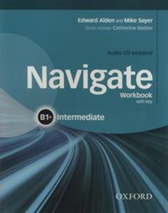 Bild von Navigate Intermediate B1+ Workbok With Key + CD