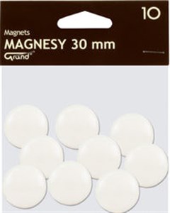 Bild von Magnesy 30 mm białe 10 sztuk