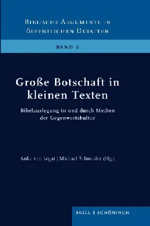 Obrazek GROßE BOTSCHAFT IN KLEINEN TEXTEN