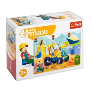 Obrazek Puzzle 20 miniMaxi - Koparka 1 TREFL