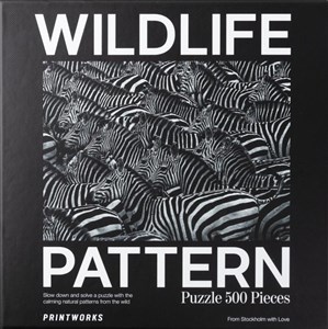 Bild von Puzzle Wildlife Pattern Zebra 500