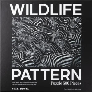 Obrazek Puzzle Wildlife Pattern Zebra 500