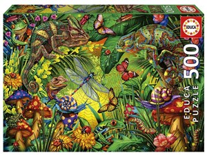 Bild von Puzzle 500 Kolorowy las