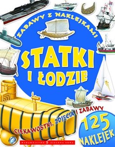 Bild von Zabawy z naklejkami Statki i łodzie 125 naklejek