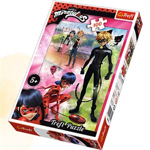 Bild von Puzzle 100 Przygody Ladybug i Cat Noir