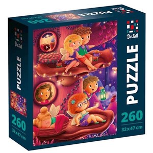 Obrazek Puzzle 260 Leśne Miasteczko