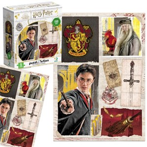 Obrazek Puzzle 150 Harry Potter. Gryffindor