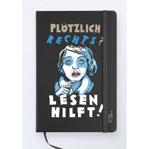 Obrazek NOTIZBUCH PLÖTZLICH RECHTS? LESEN HILFT!
