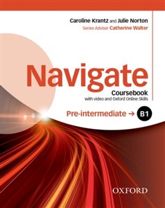 Obrazek Navigate Pre-Intermediate B1 Student's Book with DVD-ROM and Online Skills