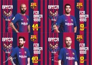 Obrazek Blok rysunkowy A4 20 arkuszy FC Barcelona