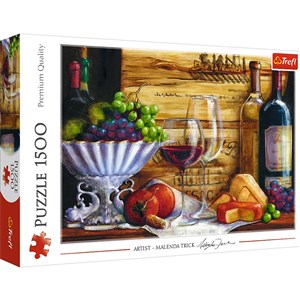 Obrazek Puzzle 1500 W winnicy 26174