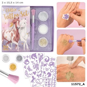Bild von Zestaw brokatowych tatuaży Miss Melody  11572A
