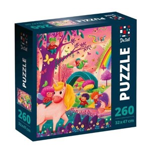 Bild von Puzzle 260 Świat Jednorożców