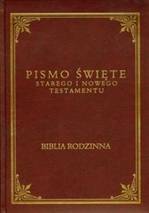 Bild von Pismo Święte Starego i Nowego Testamentu Biblia Rodzinna Wydanie luksusowe