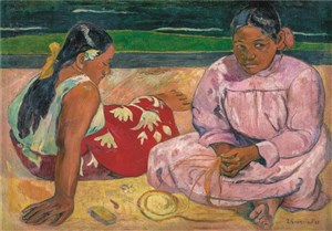 Bild von Puzzle 1000 Musseum Gauguin Femmes de Tahiti