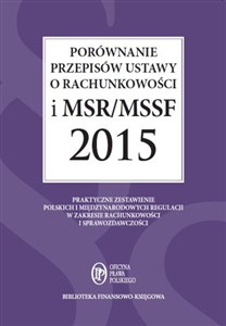 Obrazek Porównanie przepisów ustawy o rachunkowości i MSR/MSSF 2015 + CD