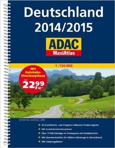 Bild von MaxiAtlas ADAC. Deutschland 2014/2015