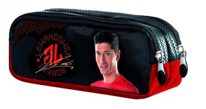 Obrazek Piórnik saszetka dwukomorowa Robert Lewandowski