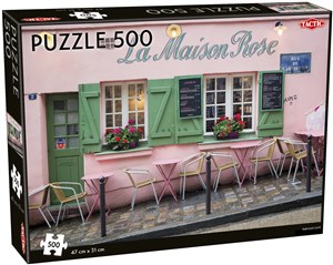 Obrazek Parisian Cafe Puzzle 500