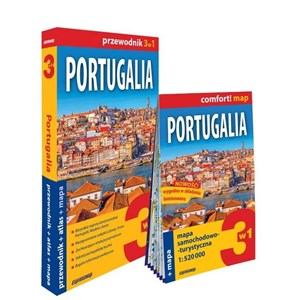 Bild von Portugalia 3w1: przewodnik + atlas + mapa