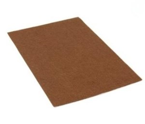 Obrazek Filc dekoracyjny brązowy 20x30cm 10szt