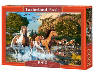 Obrazek Puzzle Horse Wonderland 1000 C-104789-2