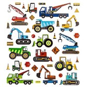 Pokaż szczegóły dla Naklejki Pojazdy Budowlane 35 szt. Naklejki P... - Ksiegarnia w niemczech