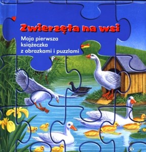 Obrazek Zwierzęta na wsi. Moja pierwsza książeczka z obrazkami i puzzlami