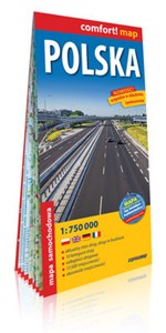 Bild von Polska laminowana mapa samochodowa 1:750 000 wydanie 2019