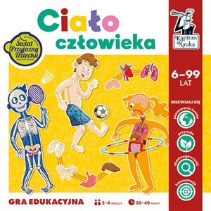 Obrazek Ciało człowieka Gra edukacyjna Kapitan Nauka