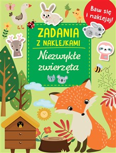 Obrazek Zadania z naklejkami. Niezwykłe zwierzęta