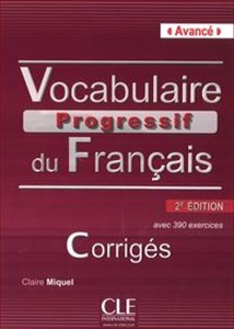 Bild von Vocabulaire progressif du français Avancé Klucz 2. edycja