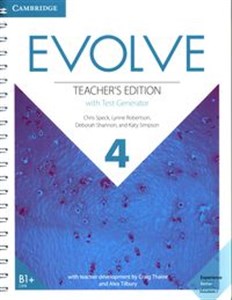 Obrazek Evolve 4 Teacher's Edition with Test Generator