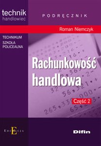 Obrazek Rachunkowość handlowa Część 2 Podręcznik Technikum Szkoła Policealna