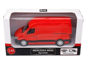 Bild von Mercedes Benz Sprinter czerwony