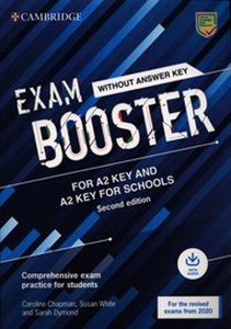 Bild von Exam Booster for A2 Key and A2 Key for Schools without Answer Key with Audio for the Revised 2020 Exams