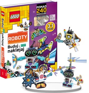Obrazek Lego Master Brand Buduj i naklejaj Roboty