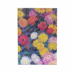 Bild von Notatnik w linie Paperblanks Monet’s Chrysanthemums Midi