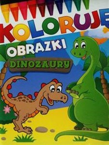 Obrazek Dinozaury Koloruję obrazki