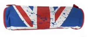 Obrazek Piórnik tuba Flaga Wielkiej Brytanii granatowy