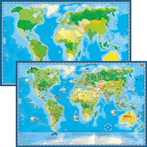 Bild von Mapa dwustronna Świata Młodego Odkrywcy
