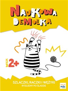 Obrazek Szlaczki raczki i wężyki Rysujemy po śladzie  2+