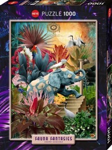 Bild von Puzzle 1000 Fantastyczne Fauna - Elephantaisy